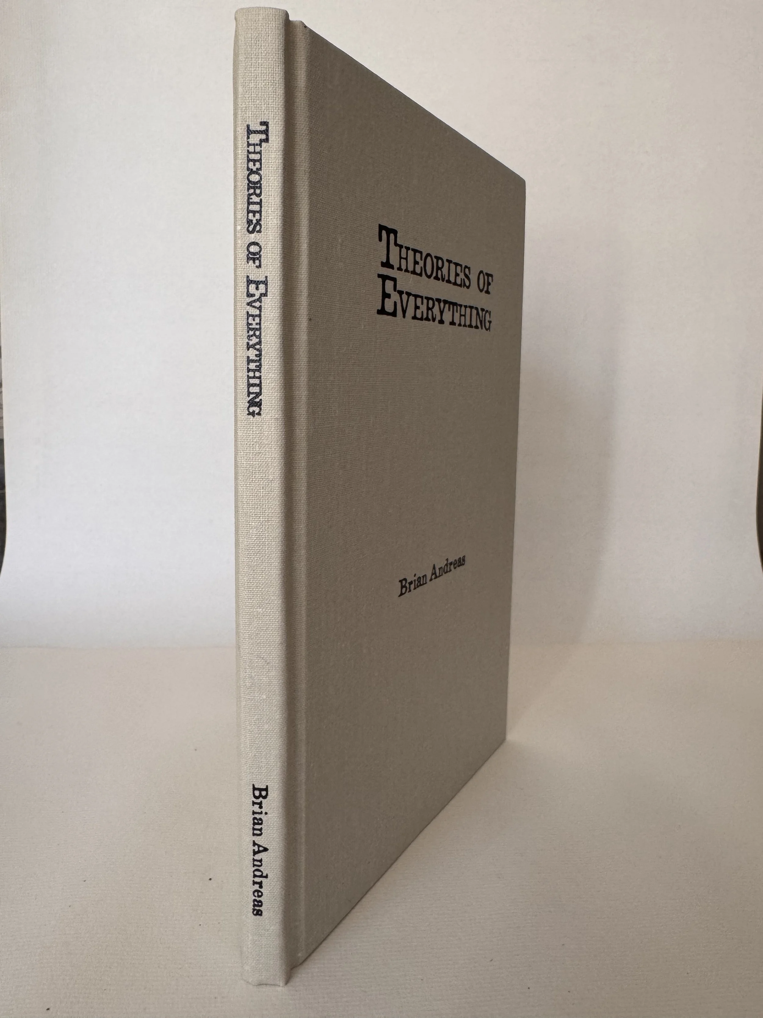 Theories of Everything: Blank Notebook