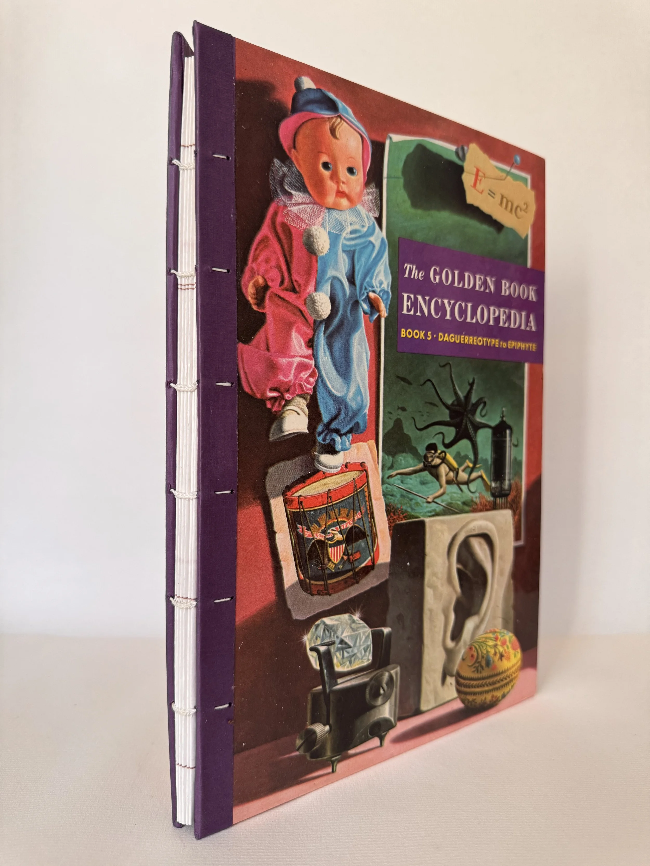 The Golden Book Encyclopedia (Book 5: Daguerreotype to Epiphyte) Blank Notebook