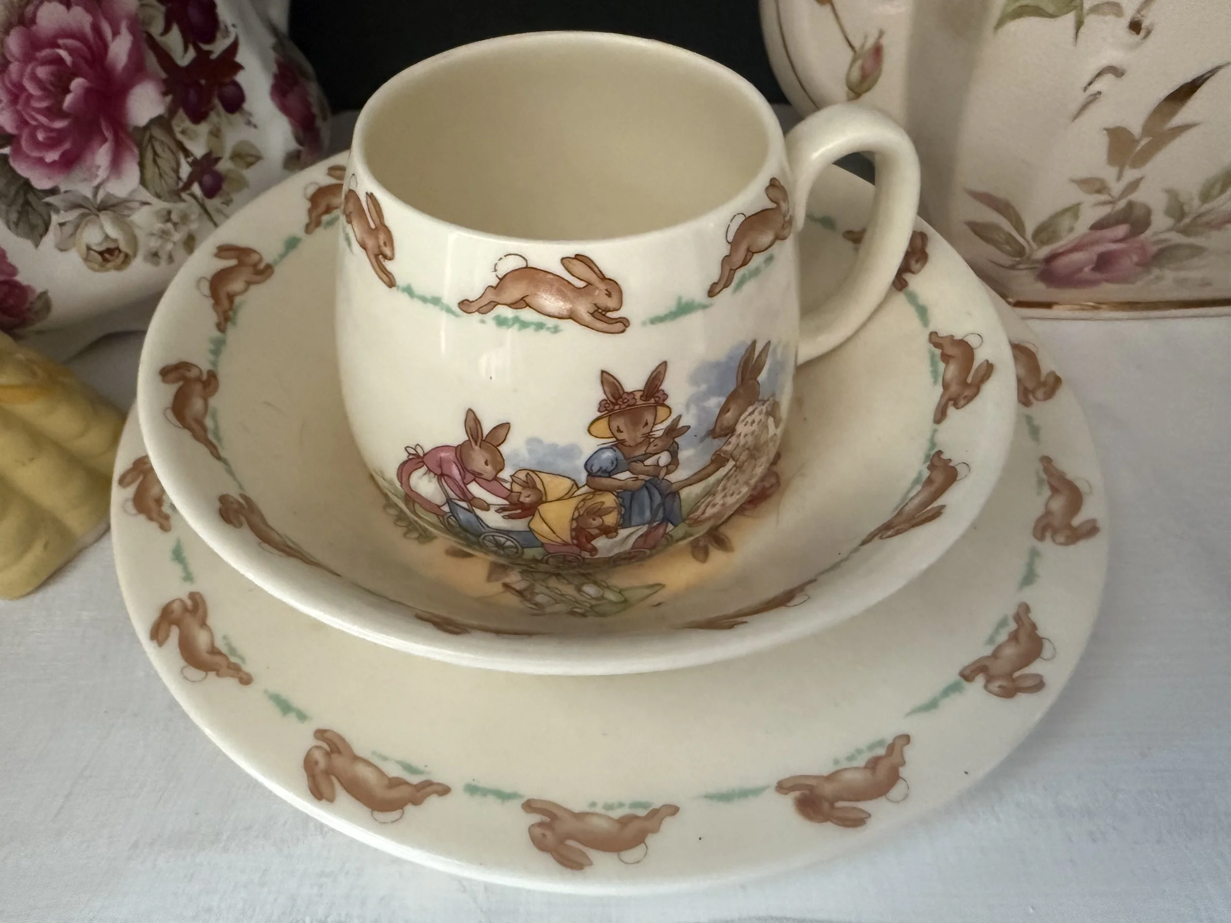 Vintage Doulton Bunnykins English Fine Bone China