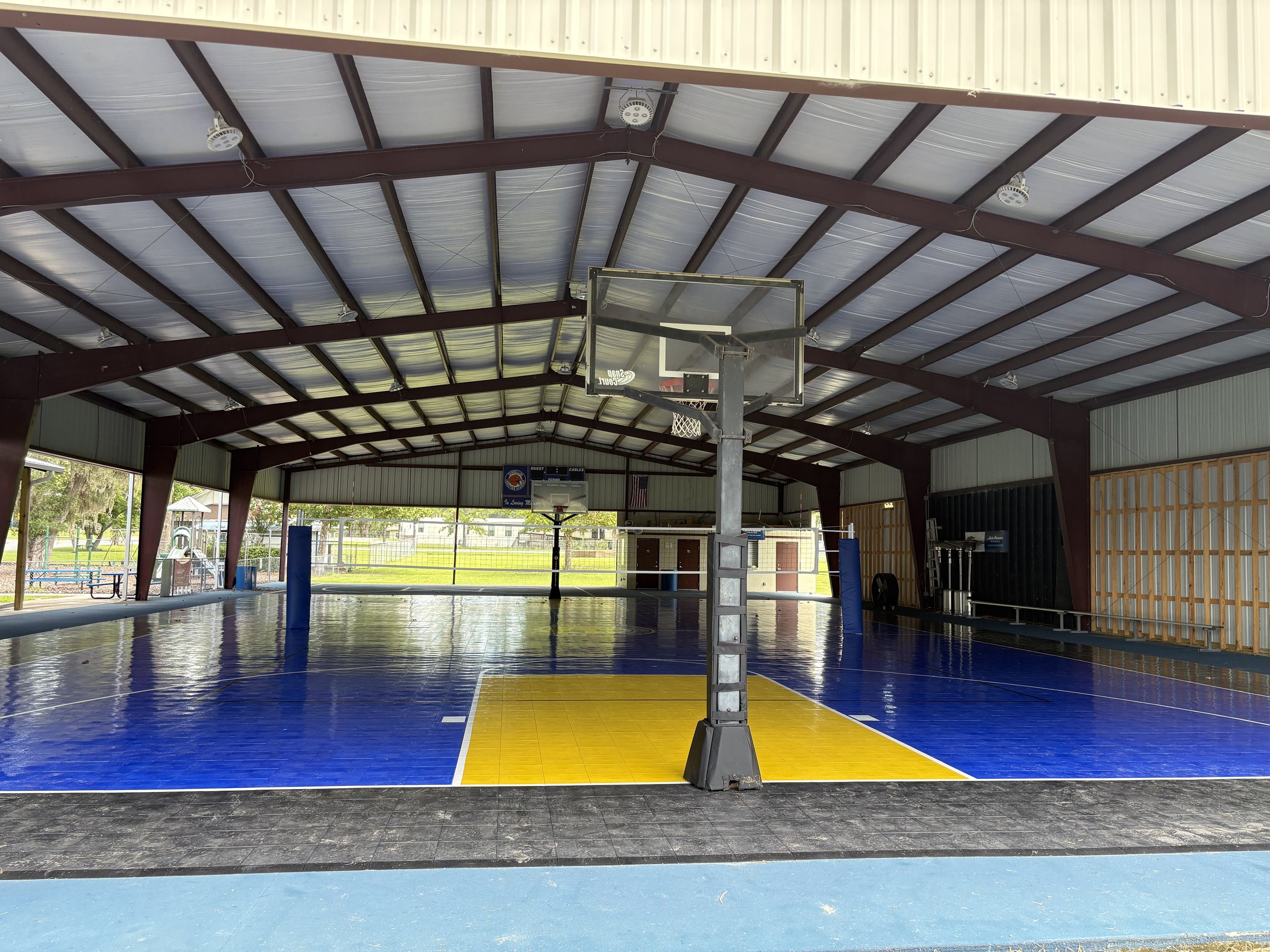 DCA finished court