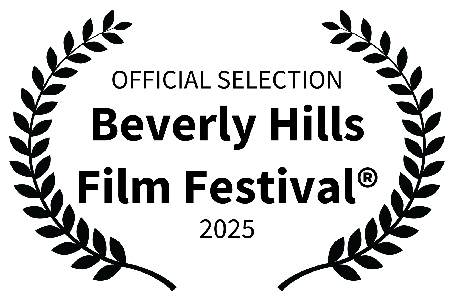 Black background with a laurel wreath border and the text 'Best Supporting Actor' in the center.
