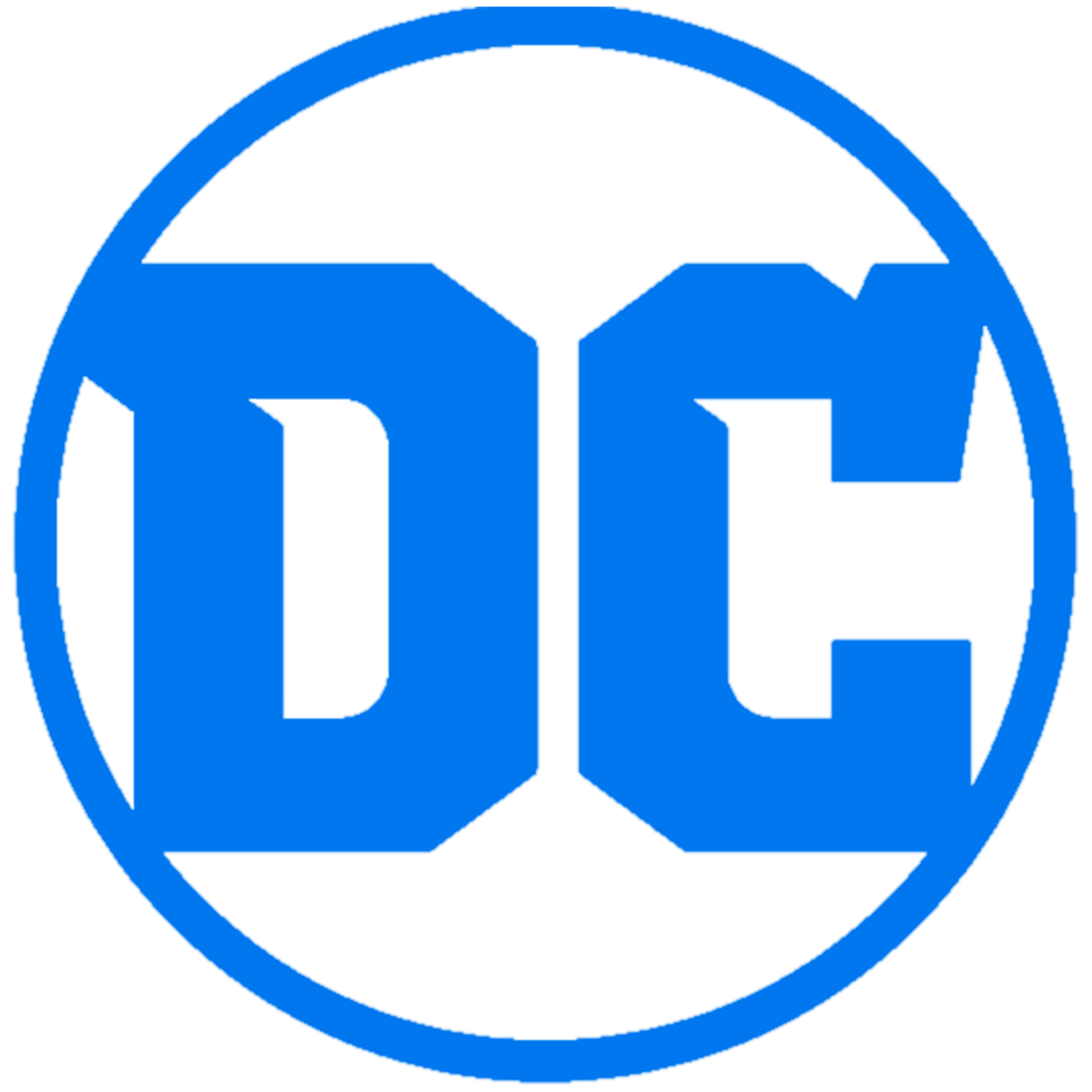 Blue DC Comics logo