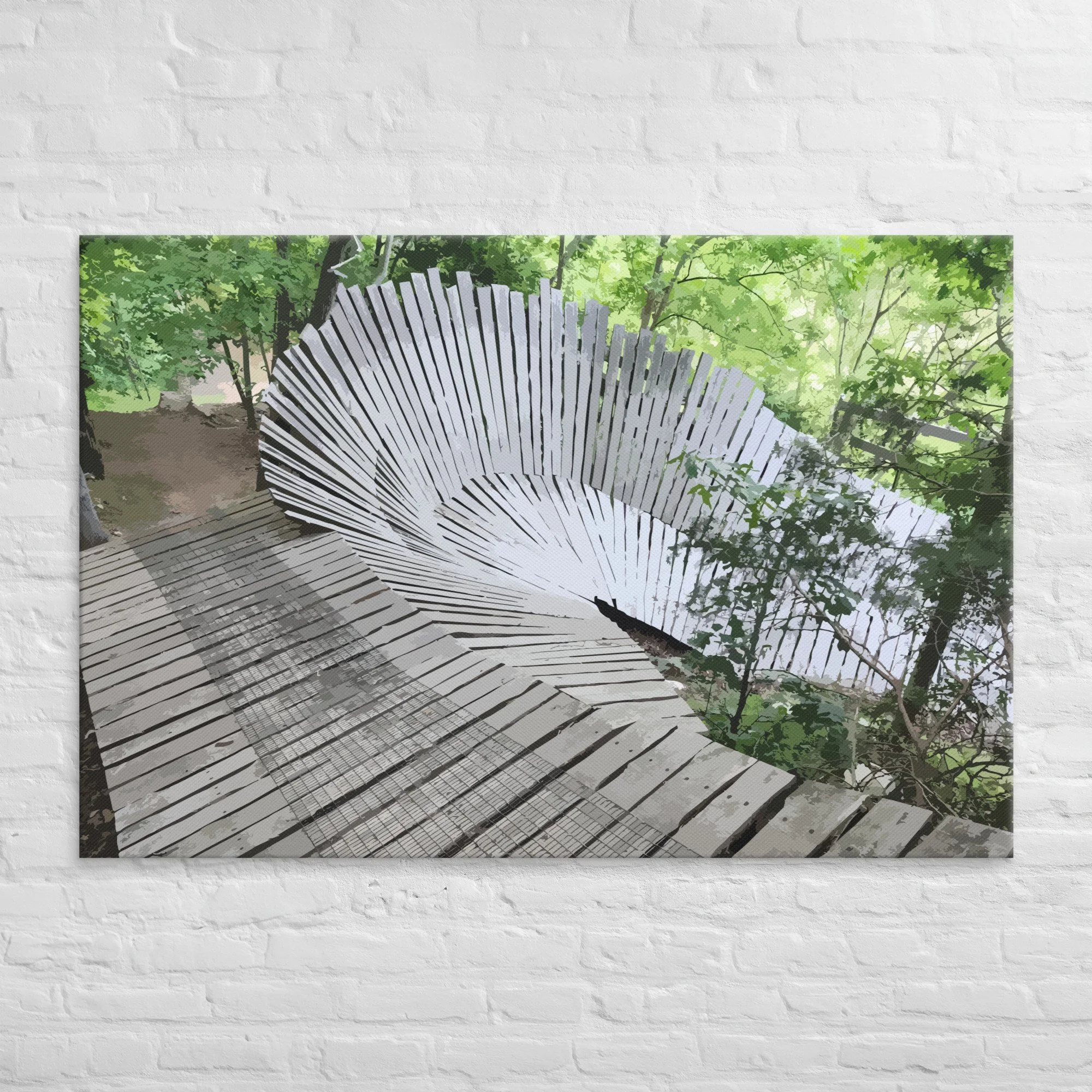 The Boneyard – Slaughter Pen Canvas Wall Art