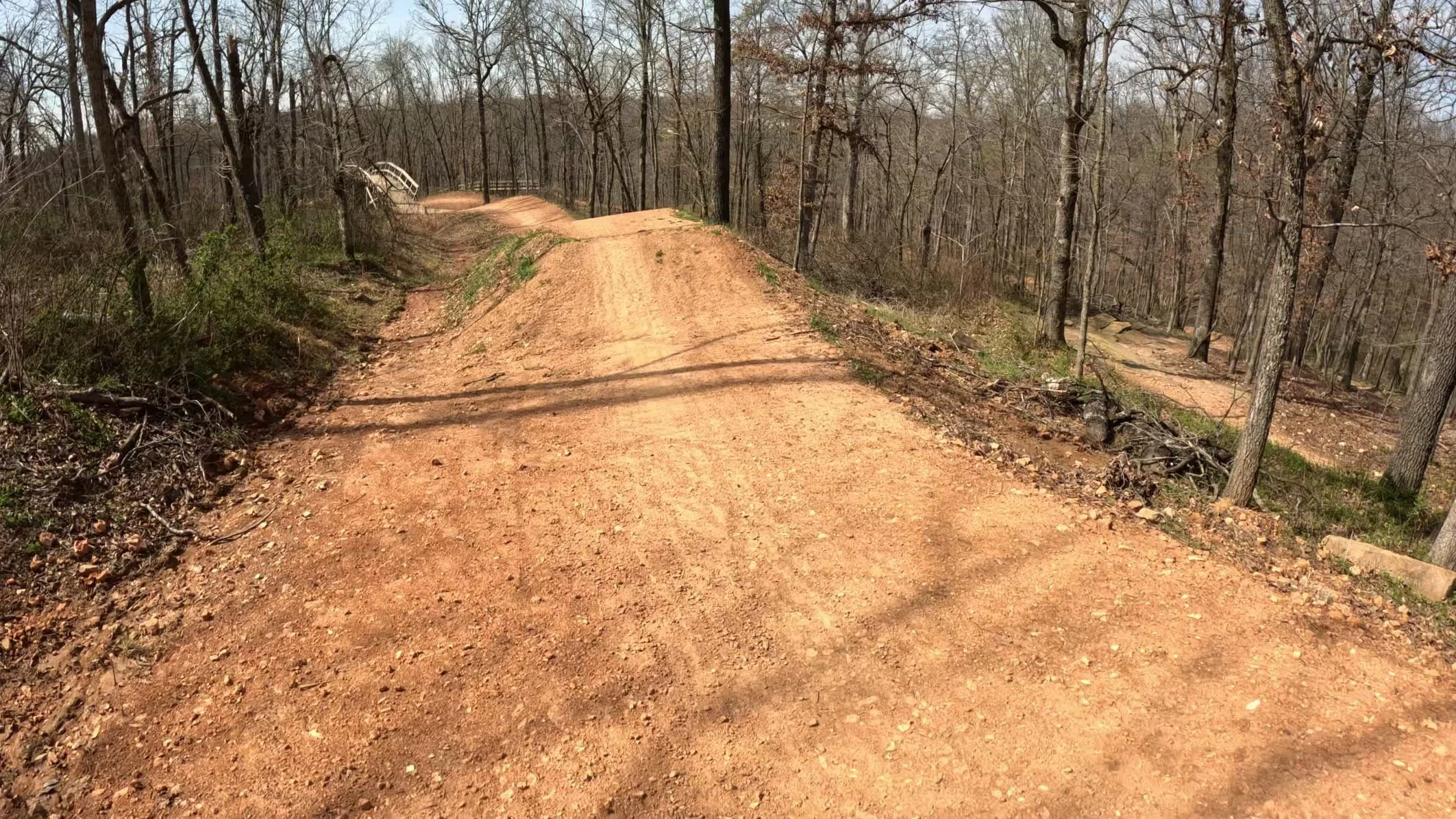 An image of some the the rollers/ table top jumps on Catapult in Slaughter Pen in Bentonville Arkansas