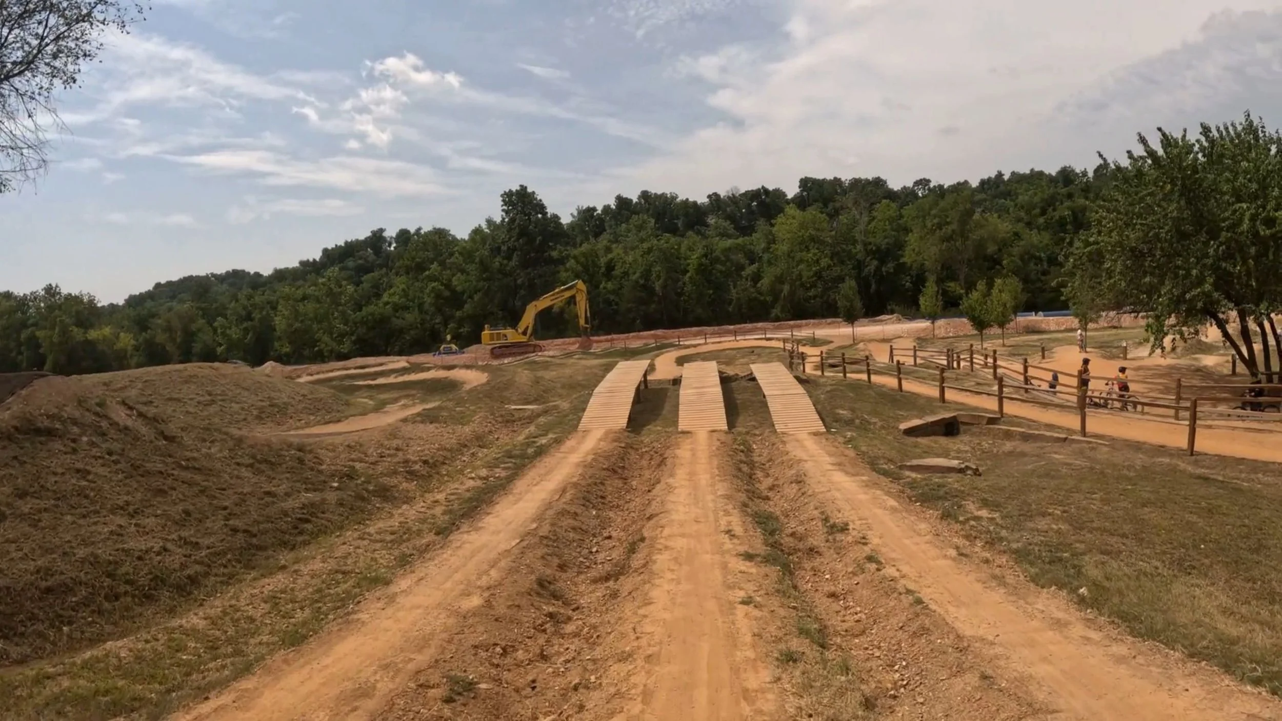 A view of the 3 drops found in the Intermediate Area of the Skills Park in Slaughter Pen