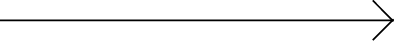A simple black arrow pointing to the right on a white background.