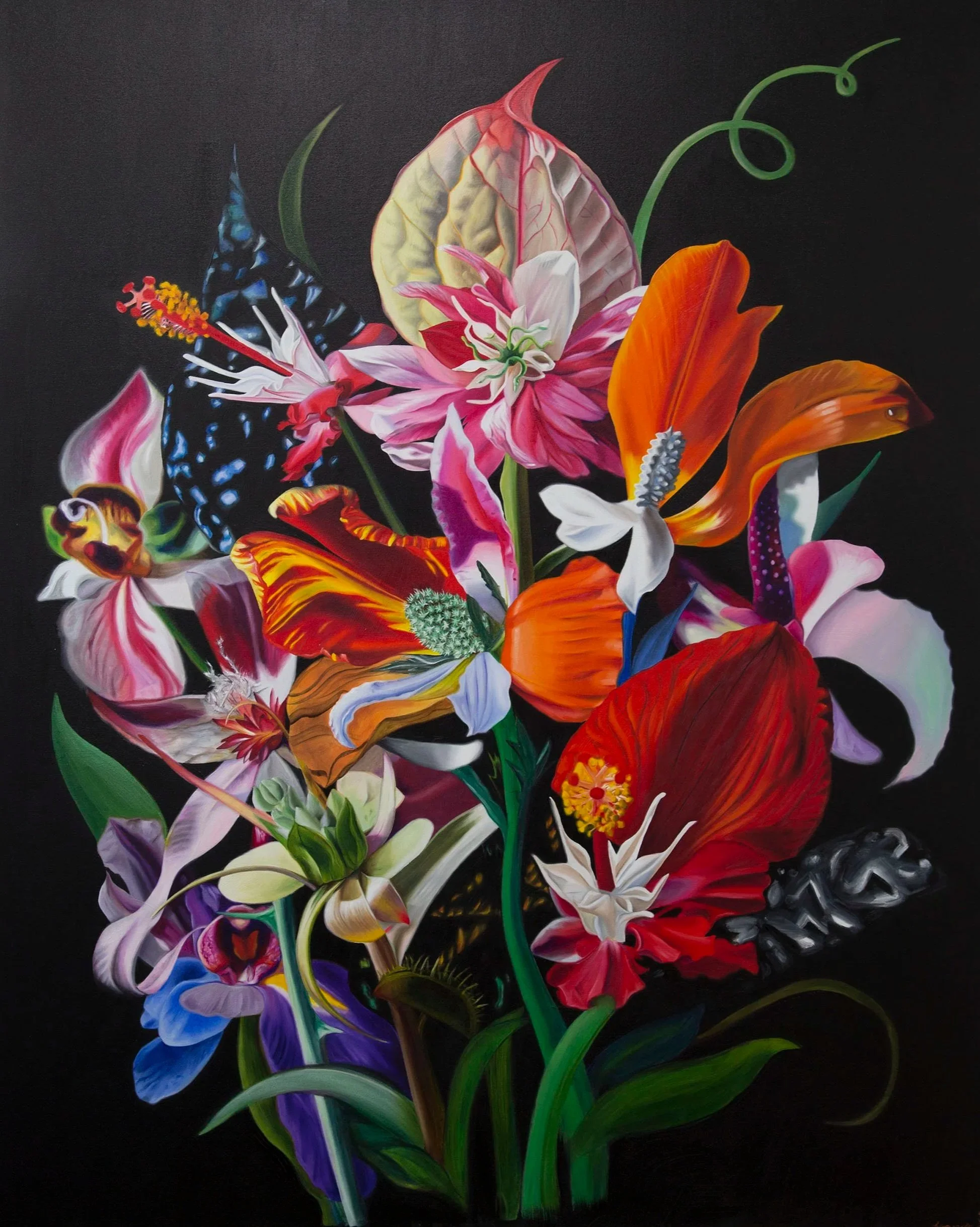 Title: “Heterogensis 1" 
Medium: Oil on canvas 
Size: 120cm x 150cm
Year: 2022
Price: €6,500
