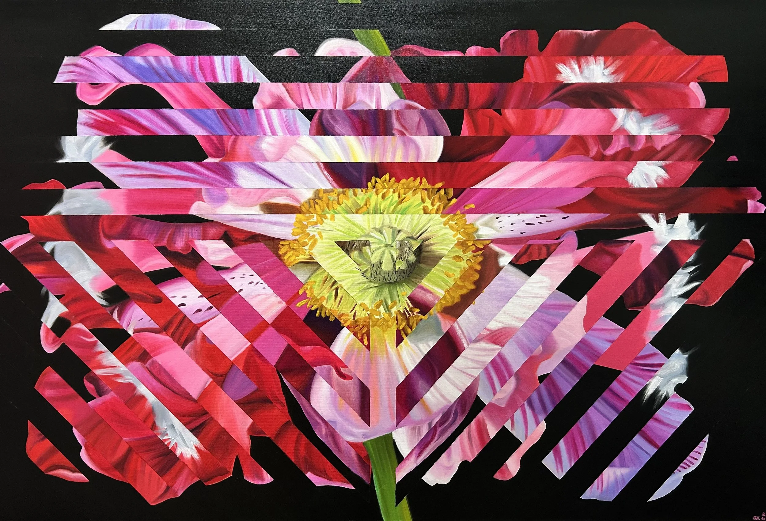 Title: Perspectives No. 6
Medium: Oil on canvas 
Size: 120 x 150cm
Year: 2026