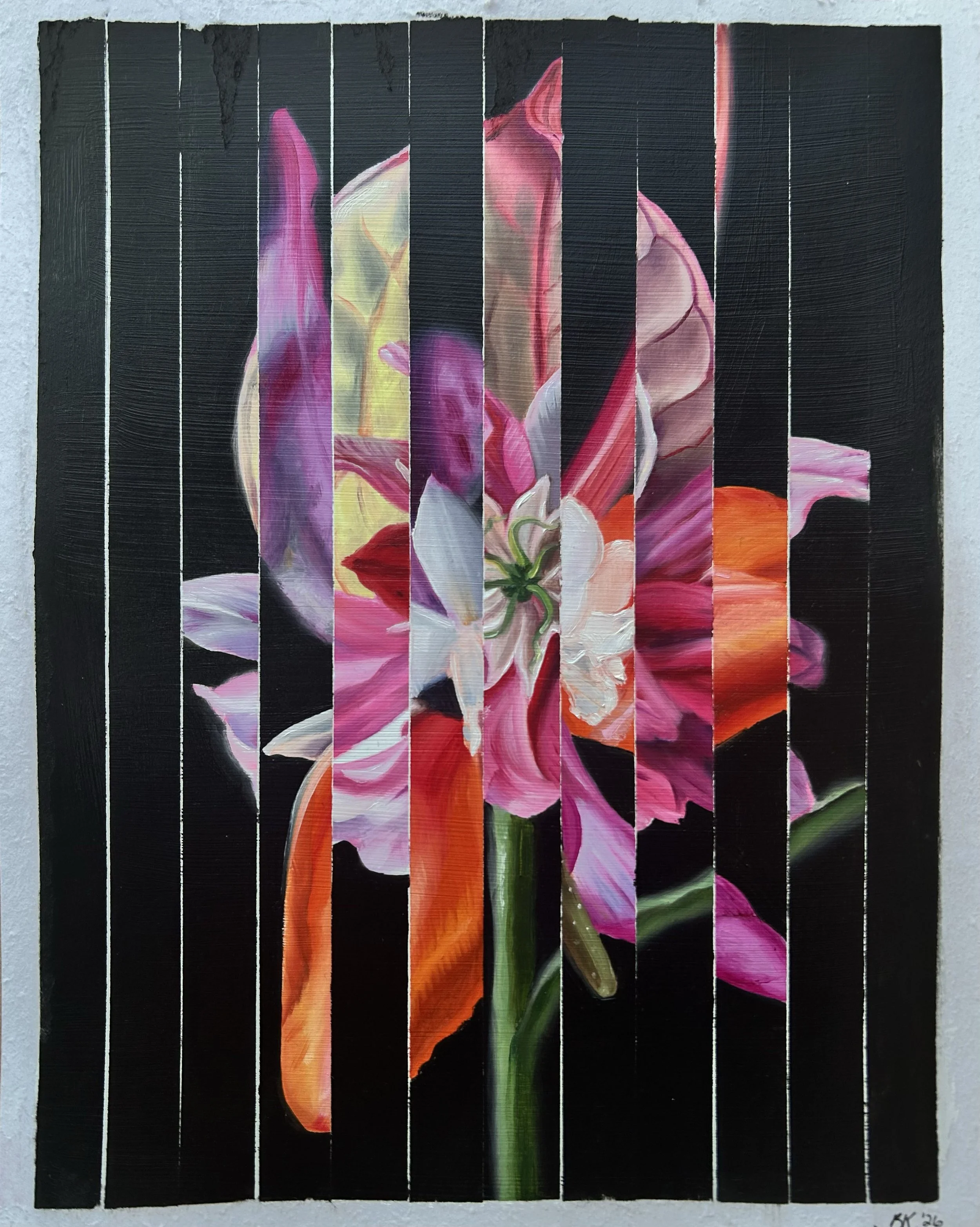 Title: Perspectives No. 1
Medium: Oil on paper 
Size: 21 x 30cm
Year: 2026