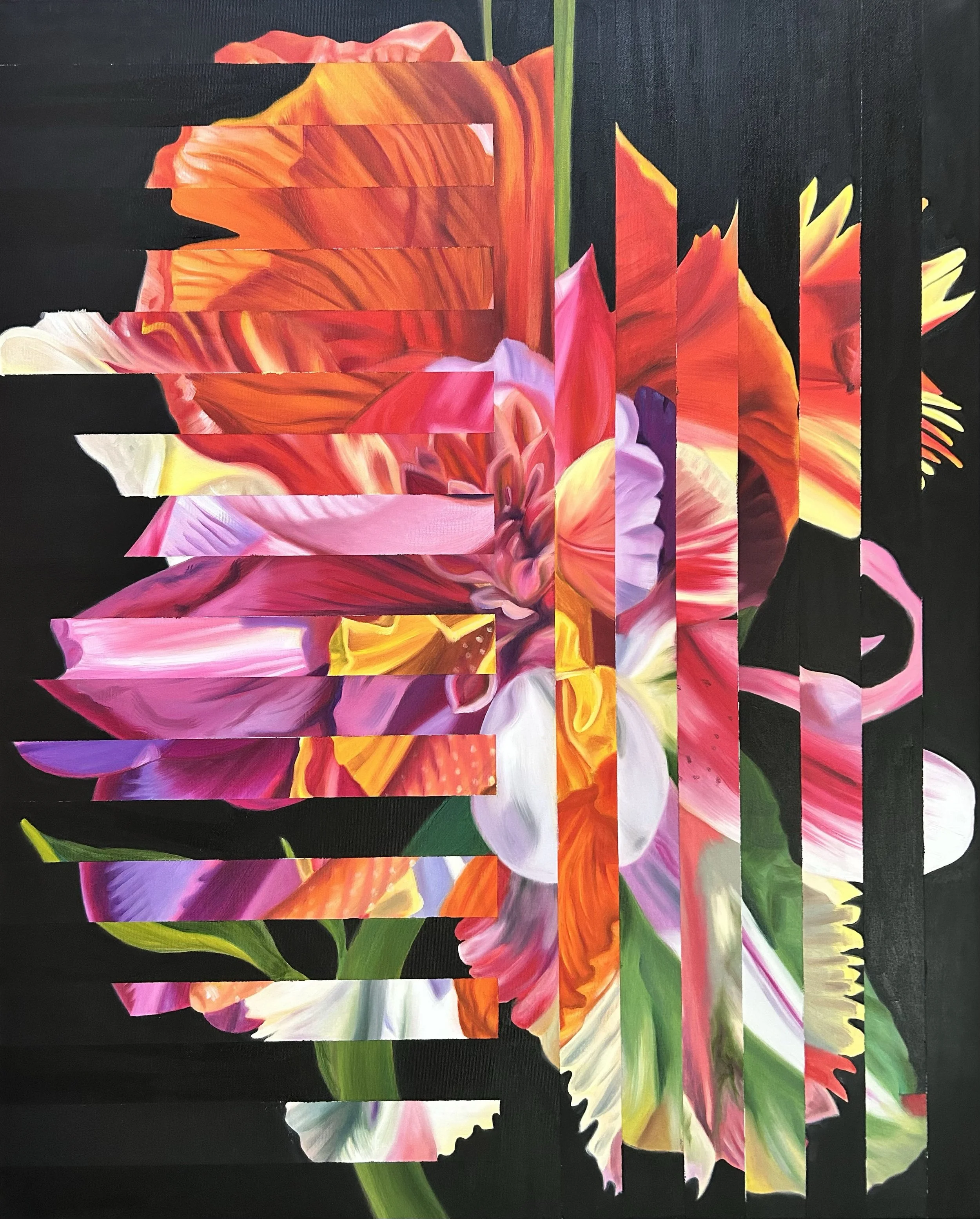 Title: Perspectives No. 5
Medium: Oil on canvas 
Size: 80 x 100cm
Year: 2026