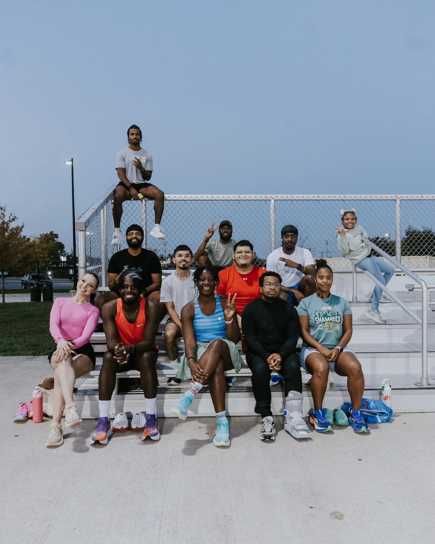 Tuesday was our last workout before the big dance 💃🕺 Good luck to all of the runners gearing up for the Baltimore Running Festival tomorrow!