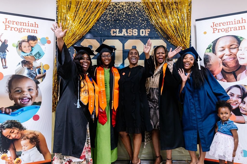 Jeremiah Program graduates and their children