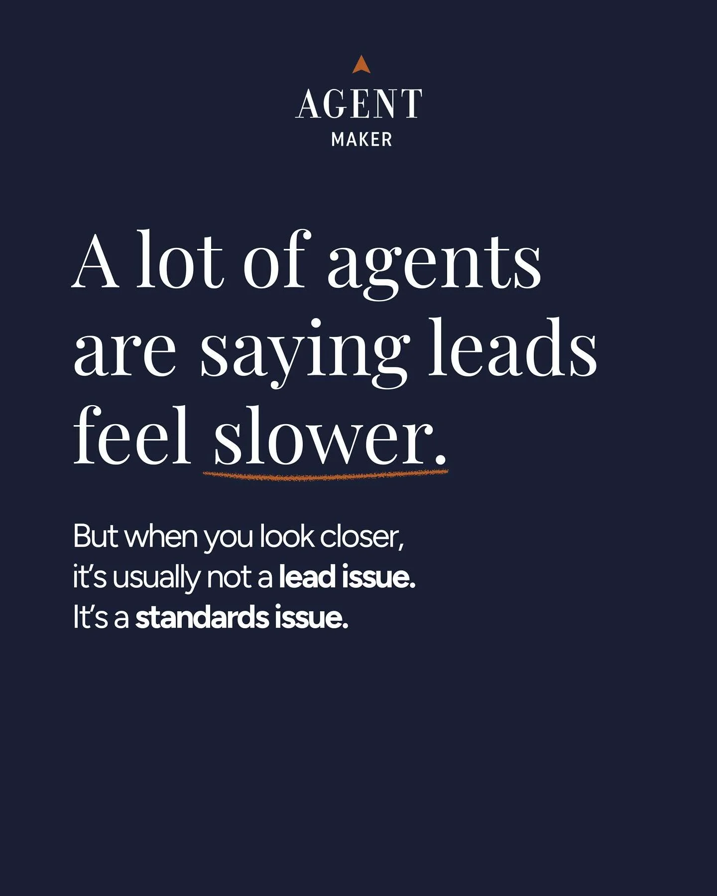The market has shifted, but structure still wins. Lead Mastery isn&rsquo;t about chasing new sources.
It&rsquo;s about installing daily standards, follow-up frameworks, and clear conversion conversations so your pipeline doesn&rsquo;t depend on mood 