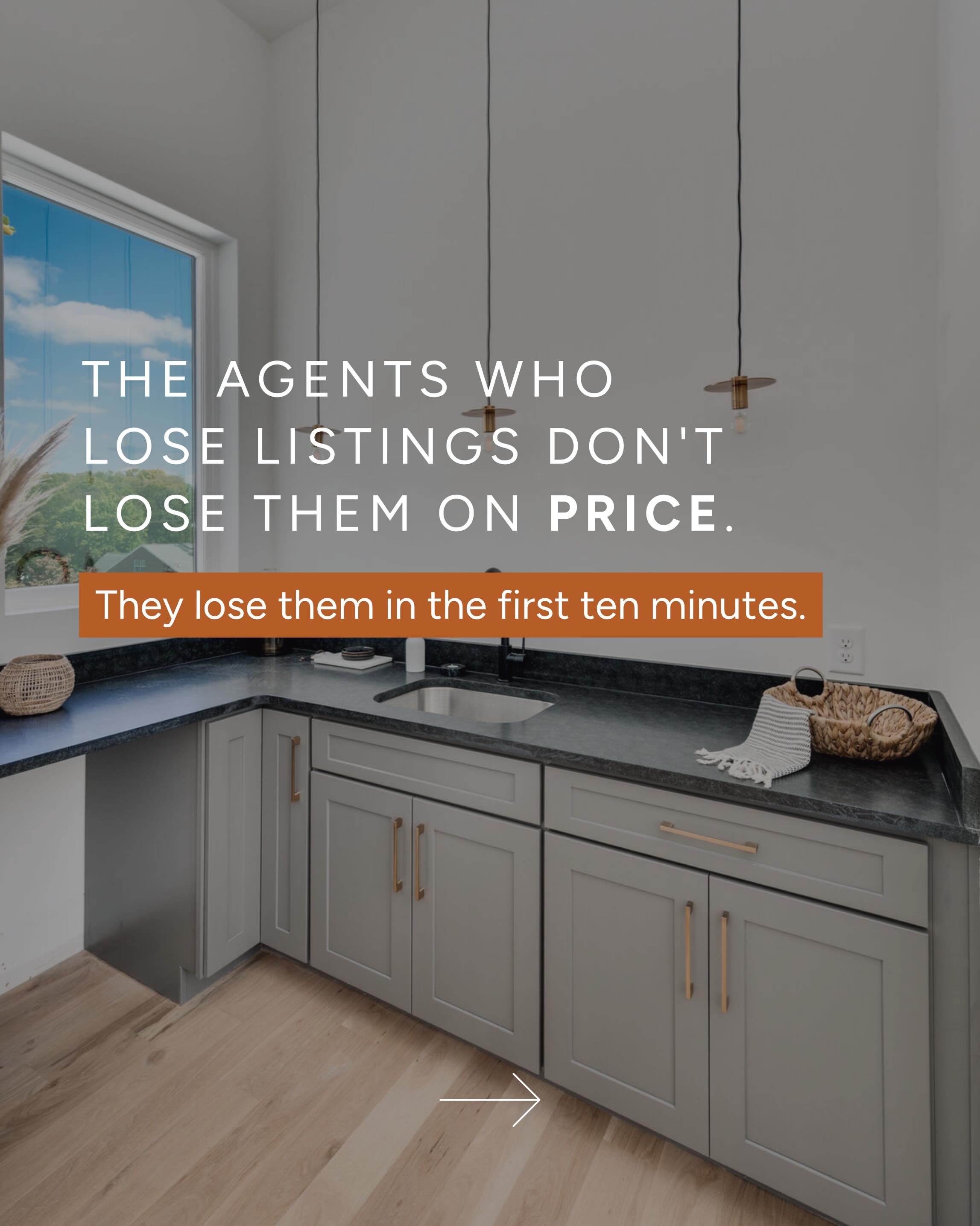 I&rsquo;ve watched a lot of listing appointments.

The agents who consistently win them don&rsquo;t have the best marketing deck. They&rsquo;re not always the most experienced in the room. They&rsquo;re not always the loudest.

They&rsquo;re the calm