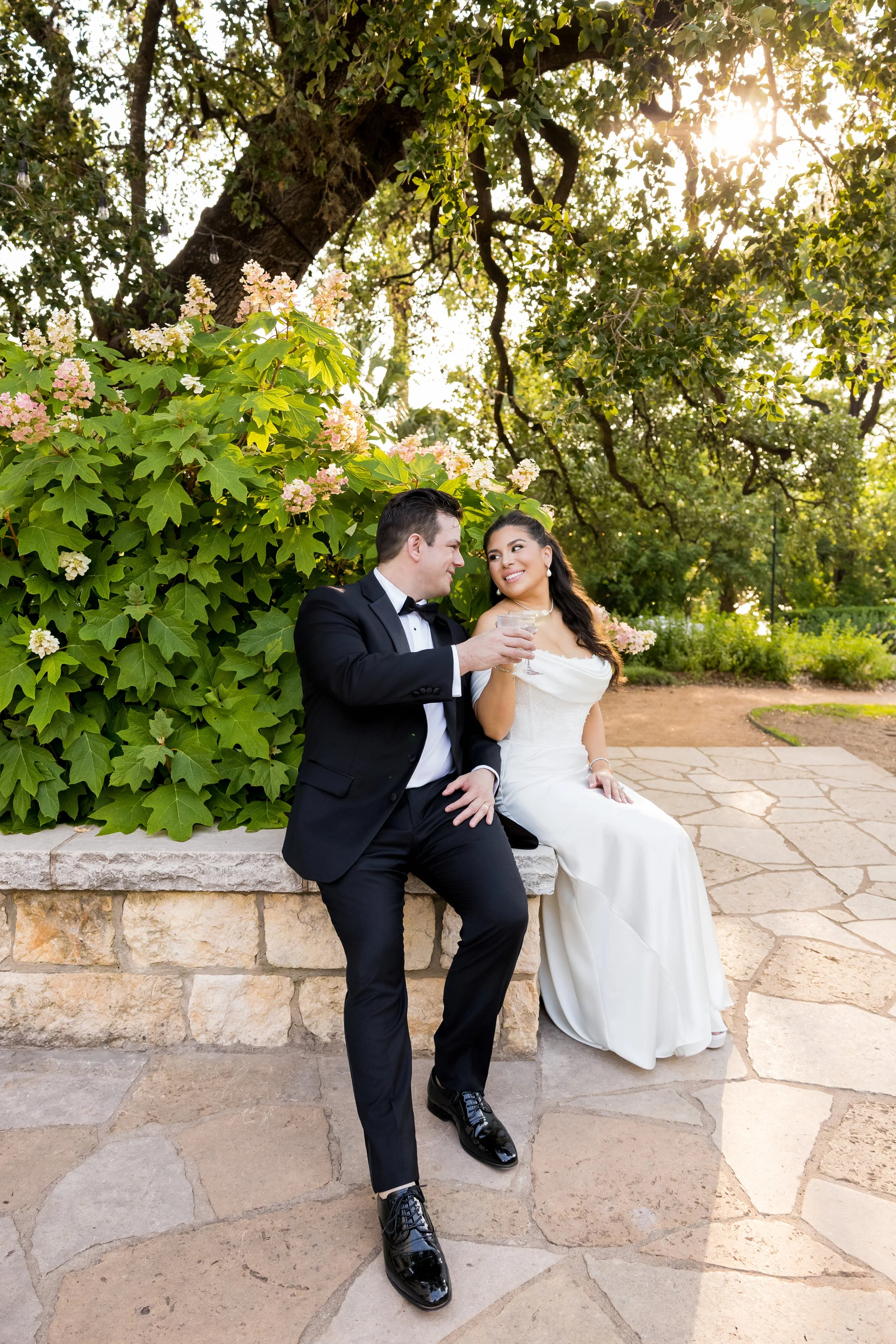 Luxury sunset wedding photography in Austin Texas by GYPC Girl Photography