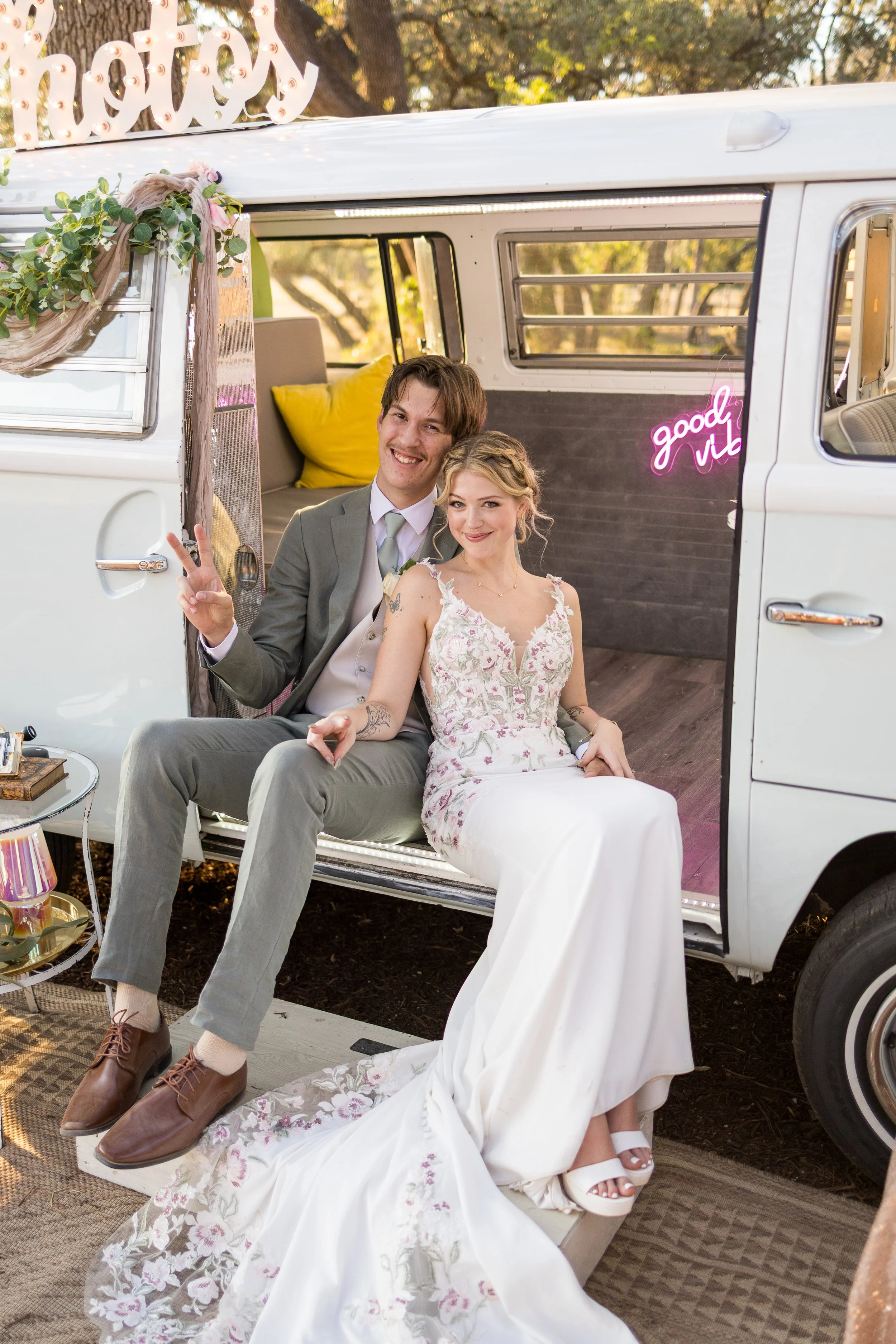 “We had the GypcWagen as the Photo Booth at our wedding and it was SUCH a hit!!