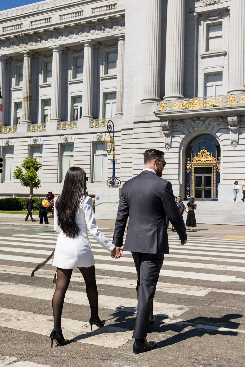 Editorial destination wedding of a bride and groom portrait by Gypc Girl Photography