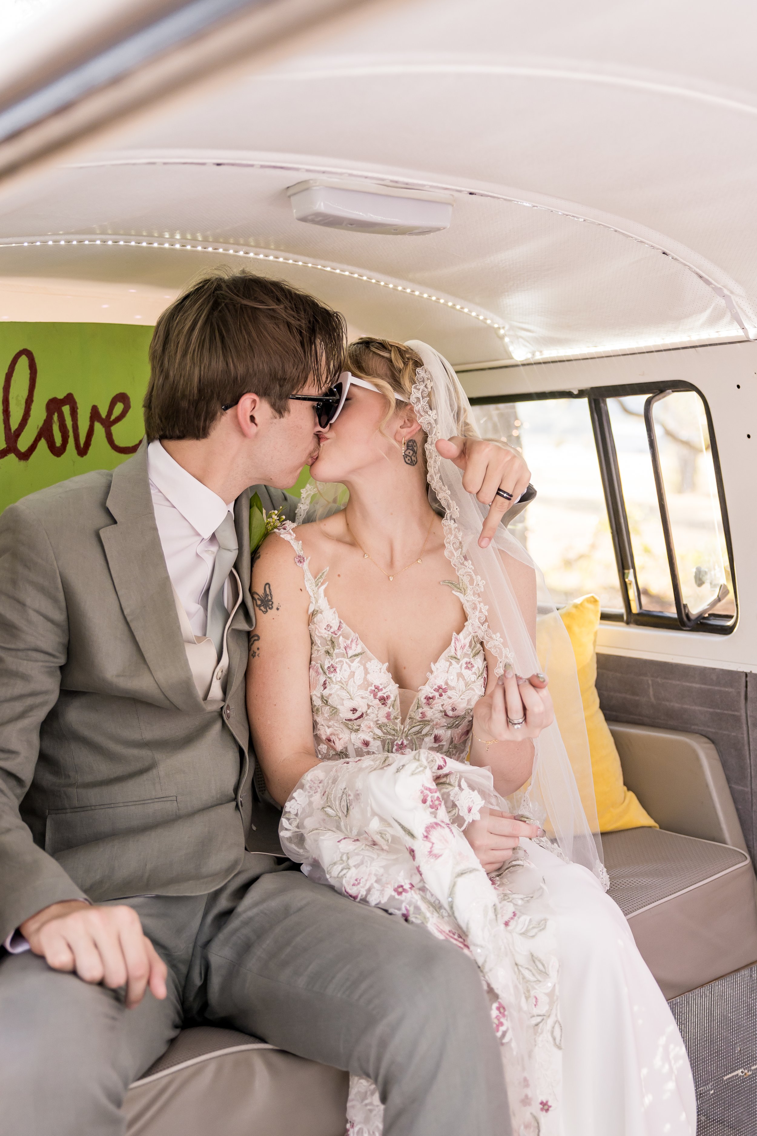 taking photos in the mobile photo booth in austin texas 