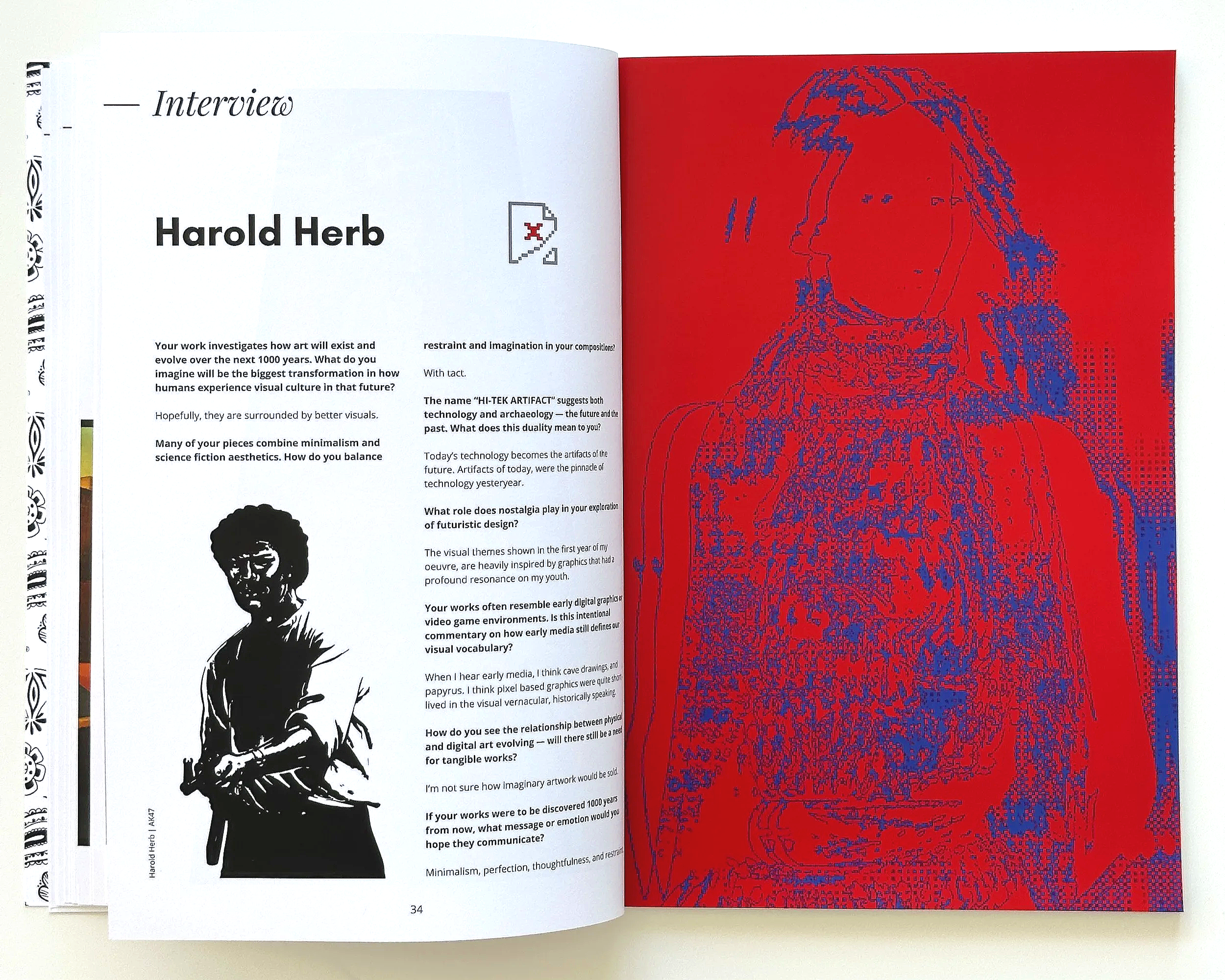  VISUAL ARTS JOURNAL ISSUE 45  - &nbsp;NYC 