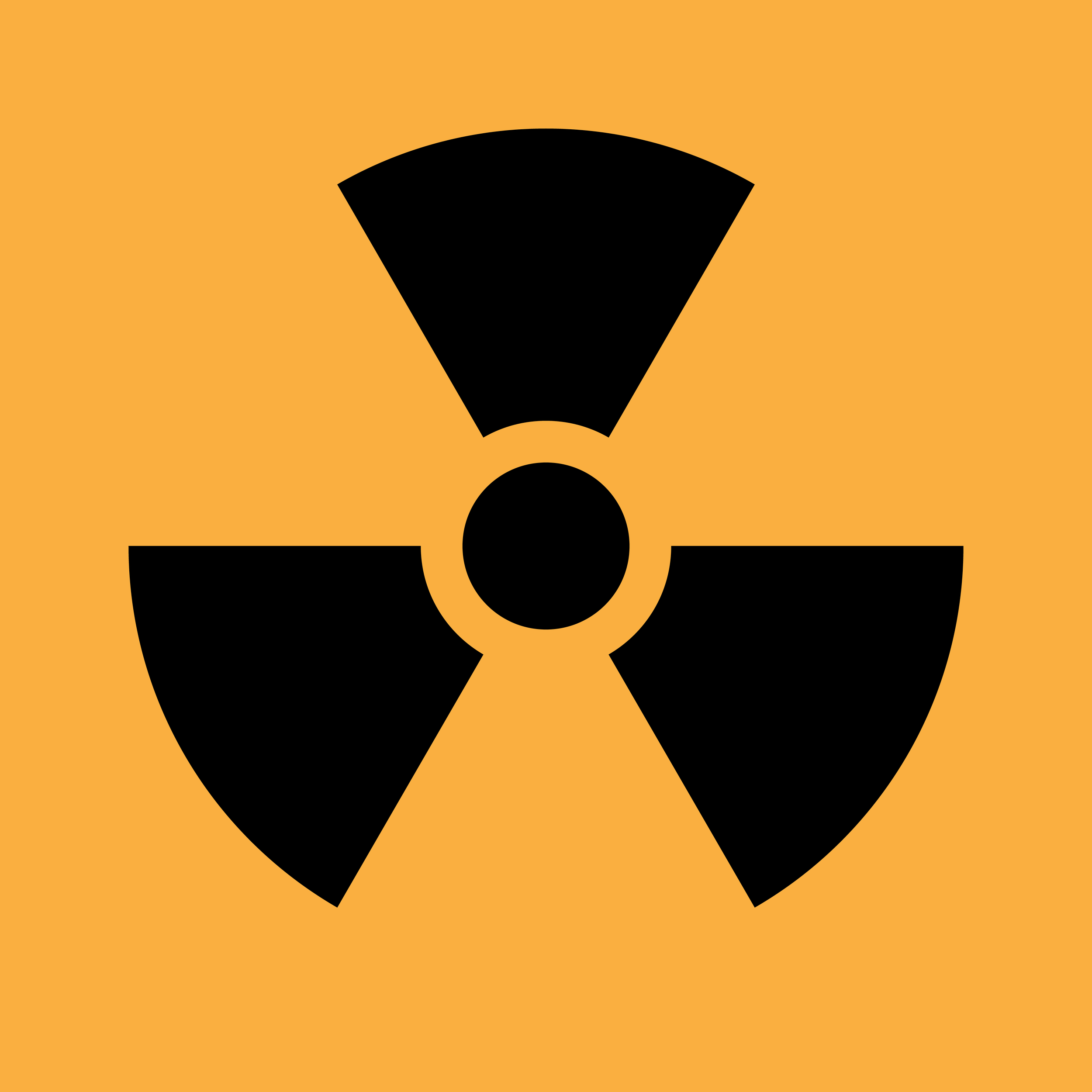 NUKE (2025). Ink, aluminum, 36 x 36 x 1.25 in