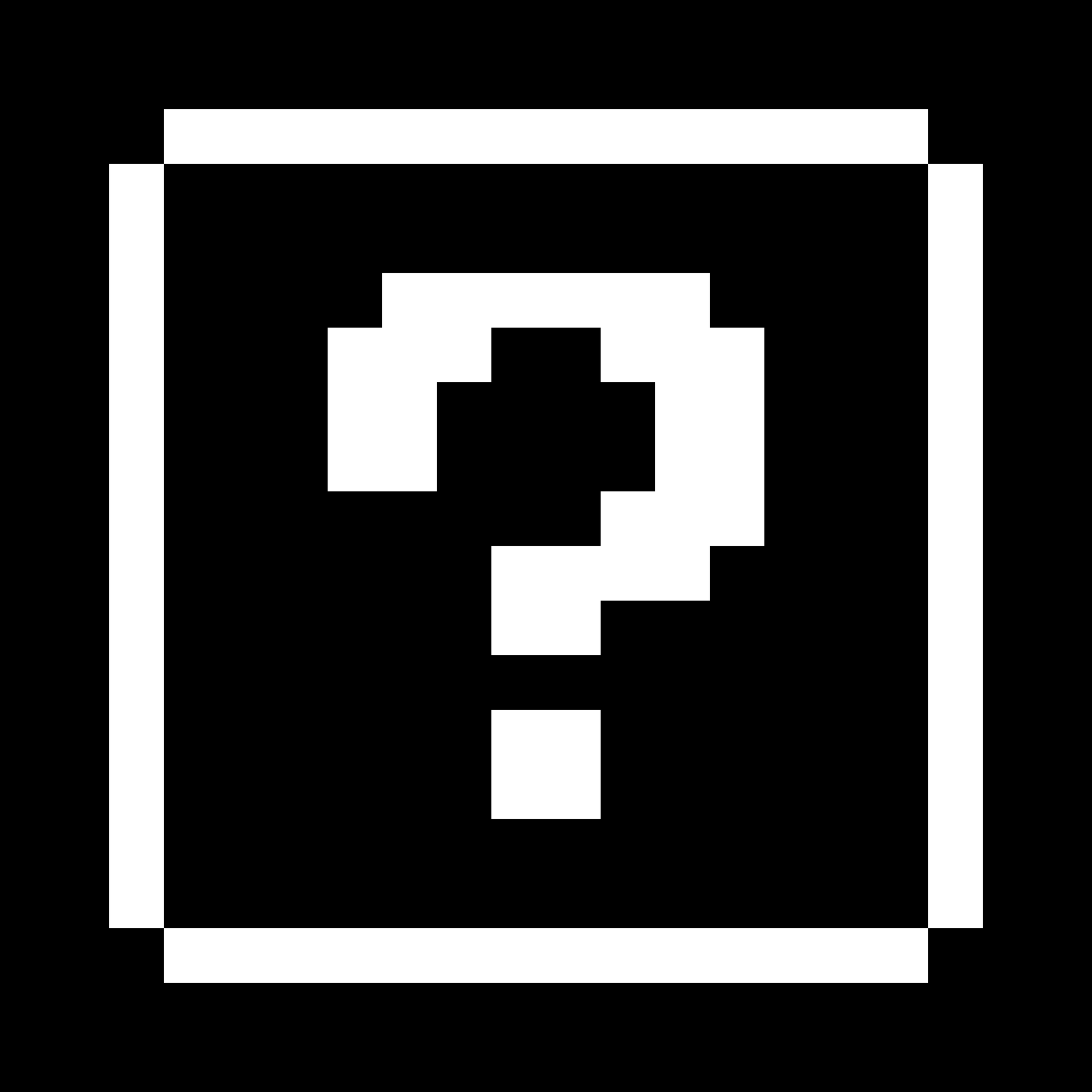 THE BOX (2025). Ink, aluminum, 36 x 36 x 1.25 in