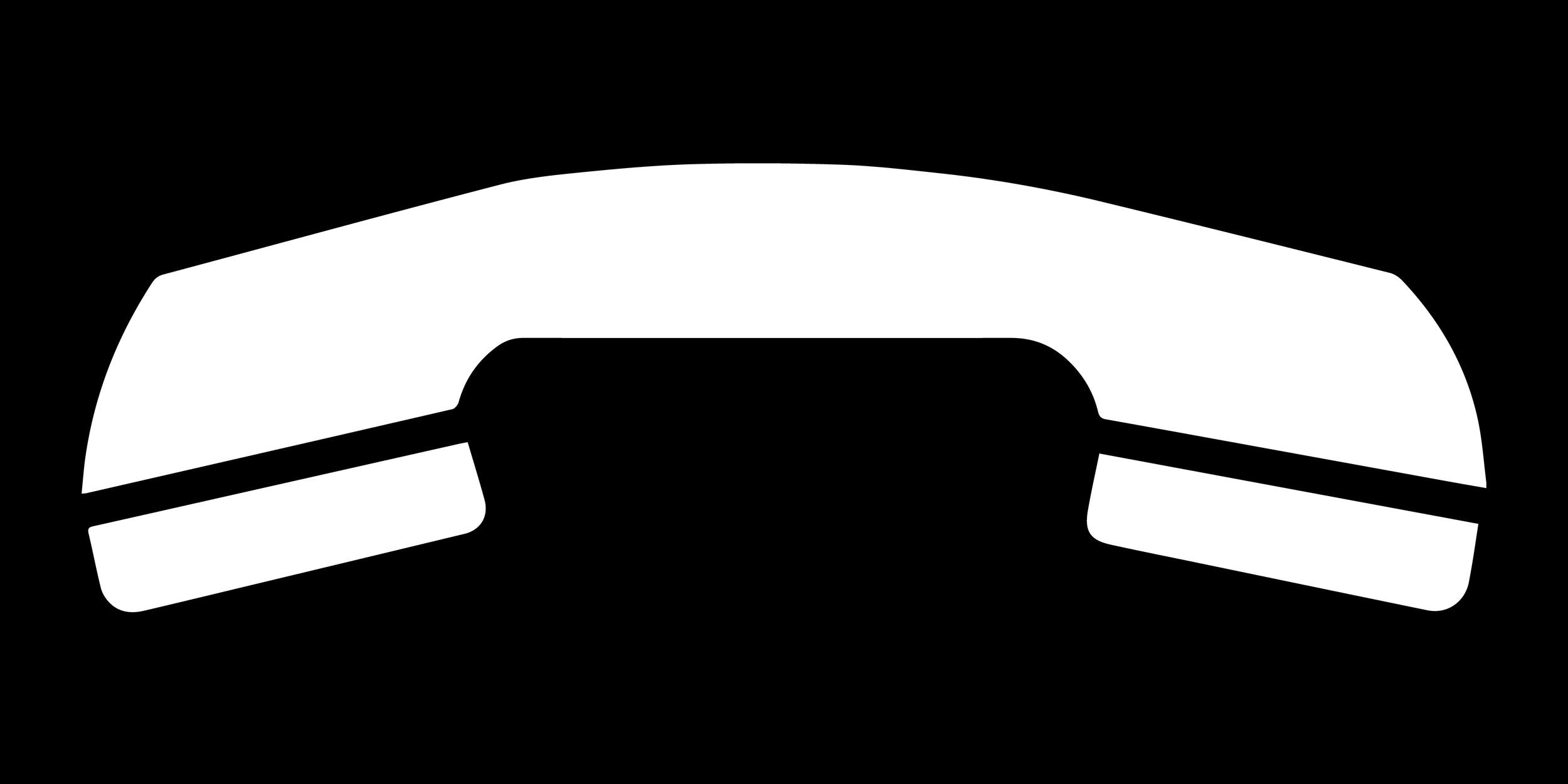 PHONE (2025). Ink, aluminum, 72 x 36 x 1.25 in