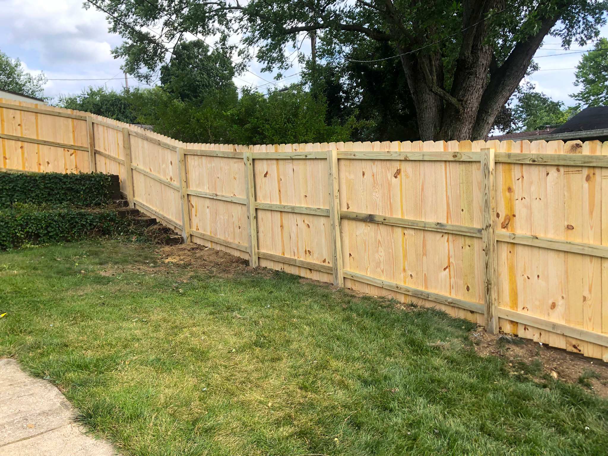 Standard Privacy Fence (Inside)