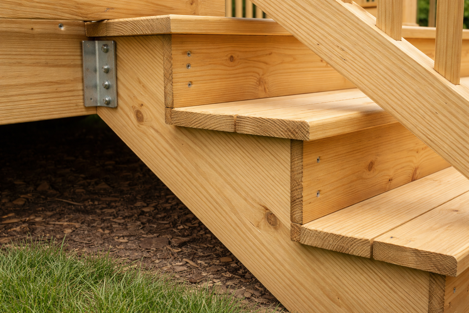 Deck Step Installation & Repair