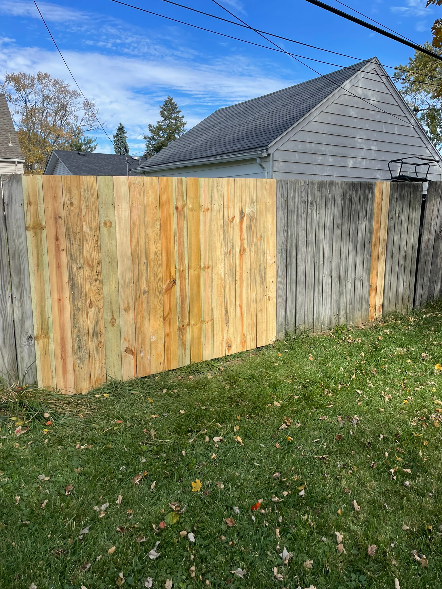 Fence Panel Replacement (After)