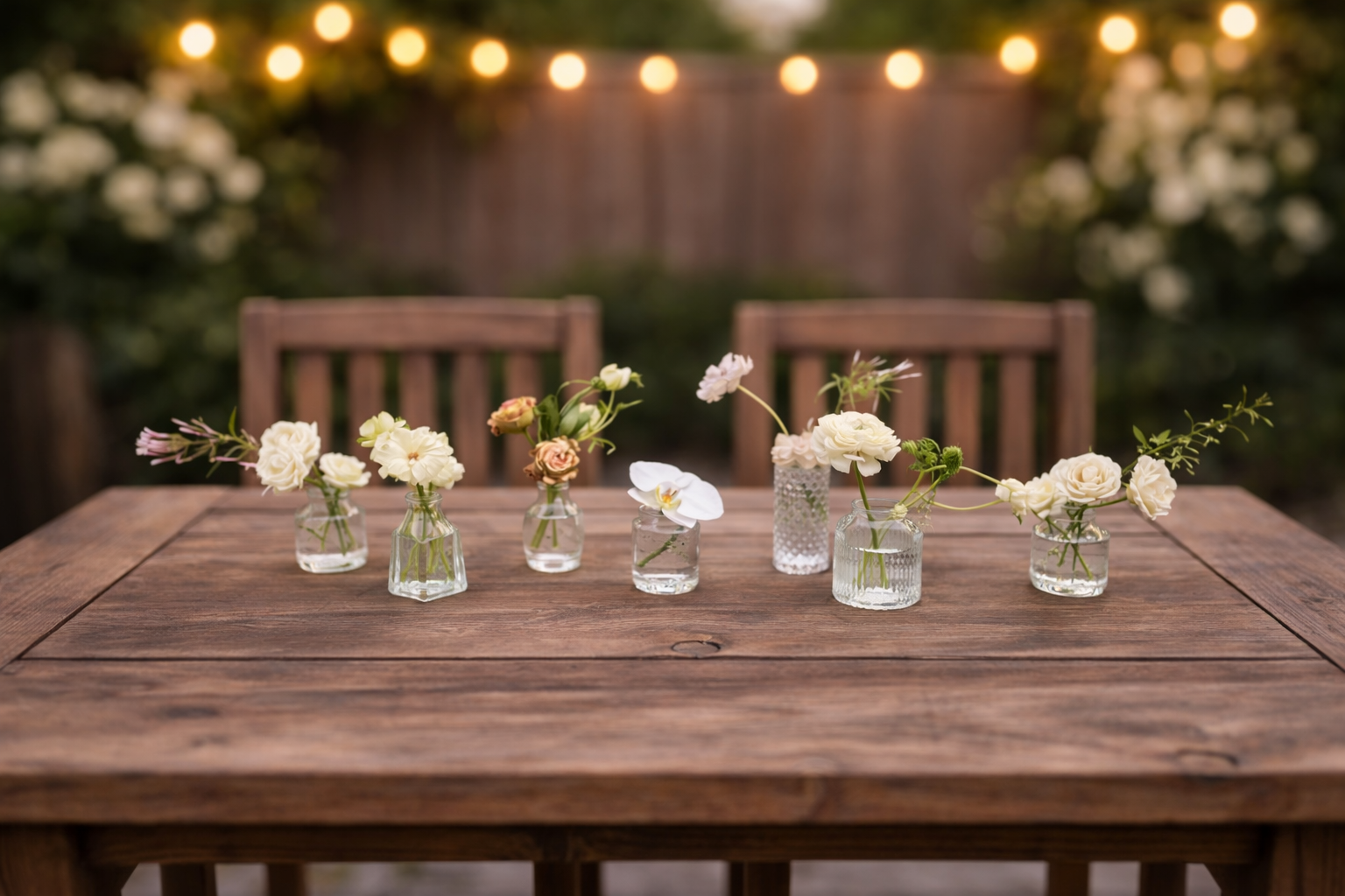 Serene evening blooms on a patio.png