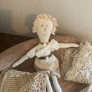 Handcrafted Vintage inspired Cloth Doll - ANN