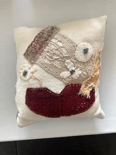 Handcrafted Wool Pillow