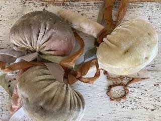 Handcrafted Velvet Mushrooms