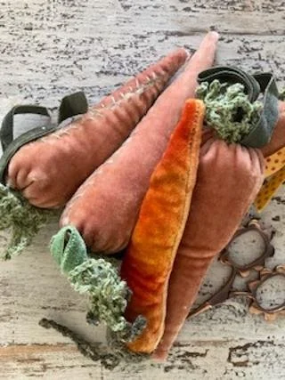 Handcrafted Velvet Carrot