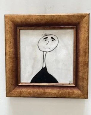 Abstract Expression Framed Art - Claude