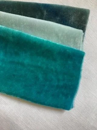 Hand-Dyed Velvet Fabric Collection