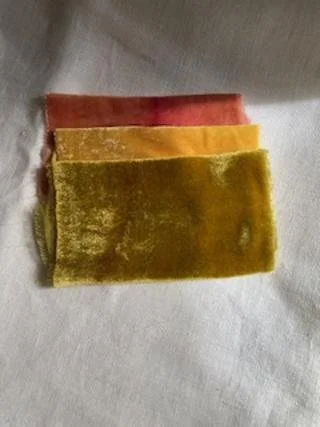 Hand-Dyed Velvet Fabric Collection