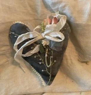 Handcrafted Velvet Heart