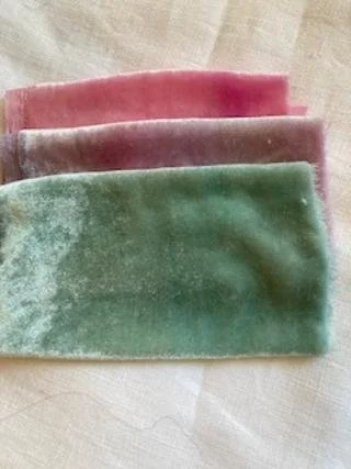 Hand-Dyed Velvet Fabric Collection
