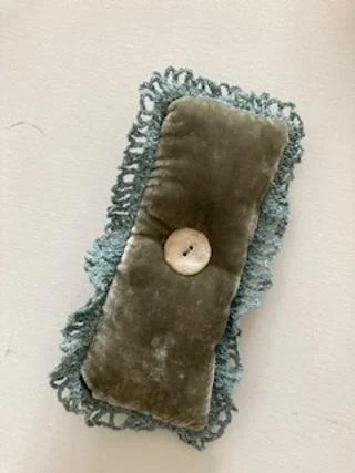 Vintage Inspired Velvet Pillow