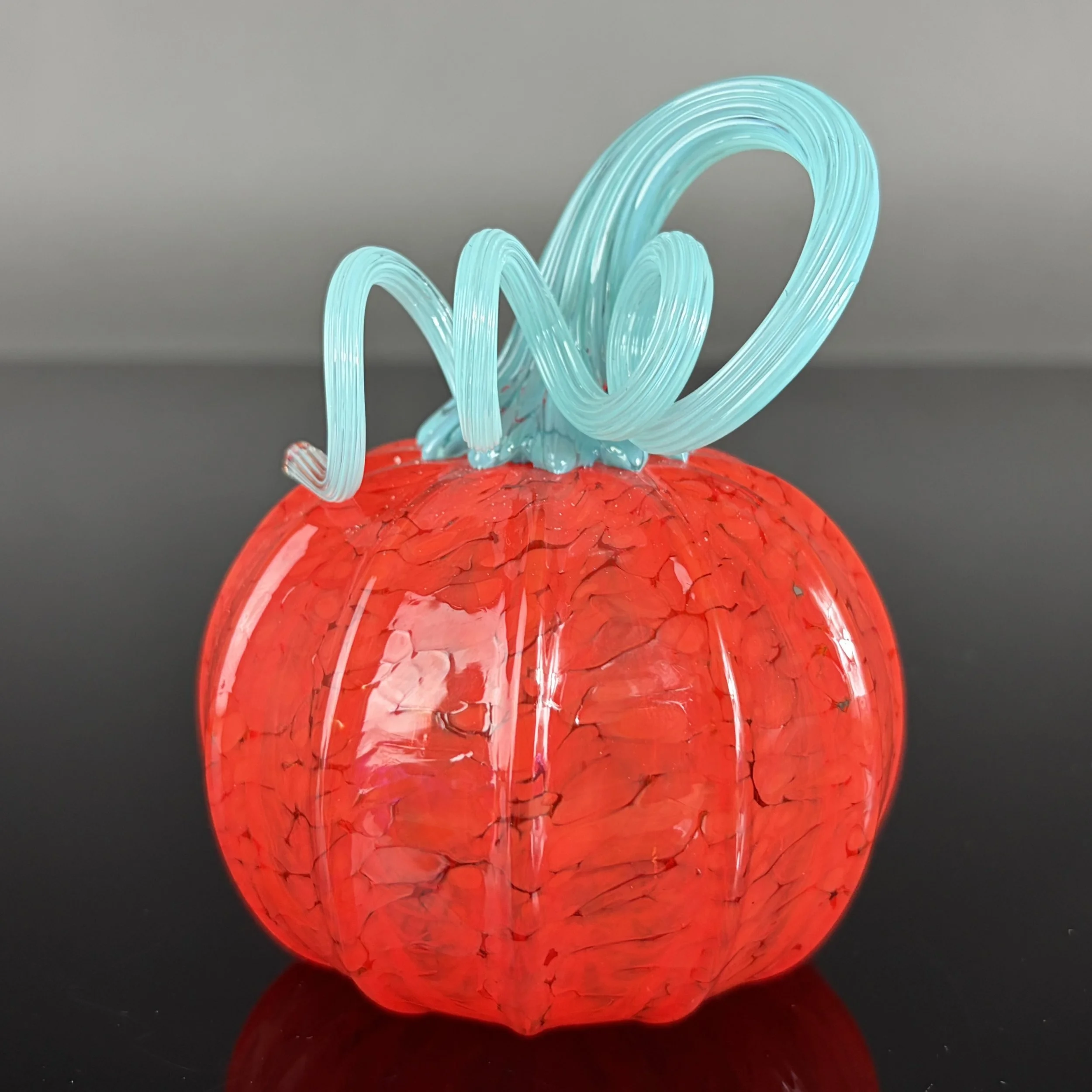 Handblown Glass Pumpkin