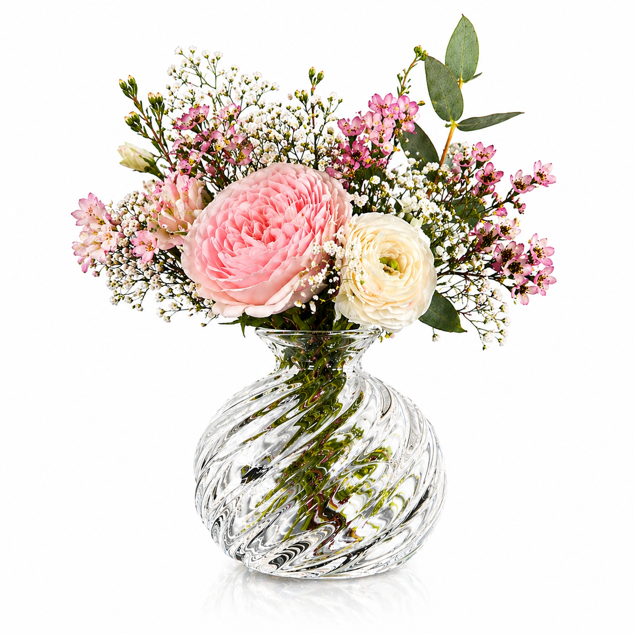 handblown bud vase #6270