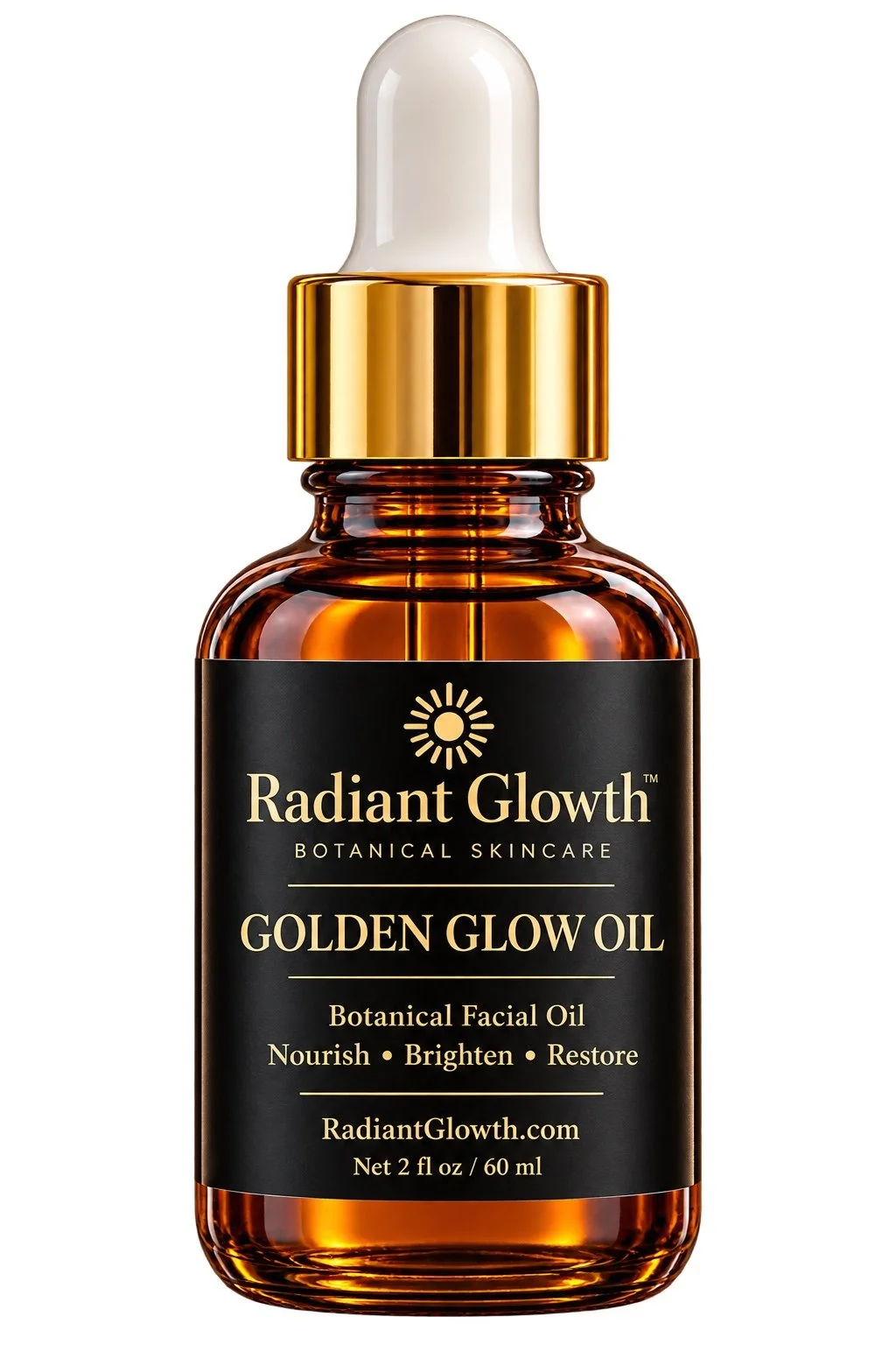 Golden Glow Oil (For Dry , Dull Skin)