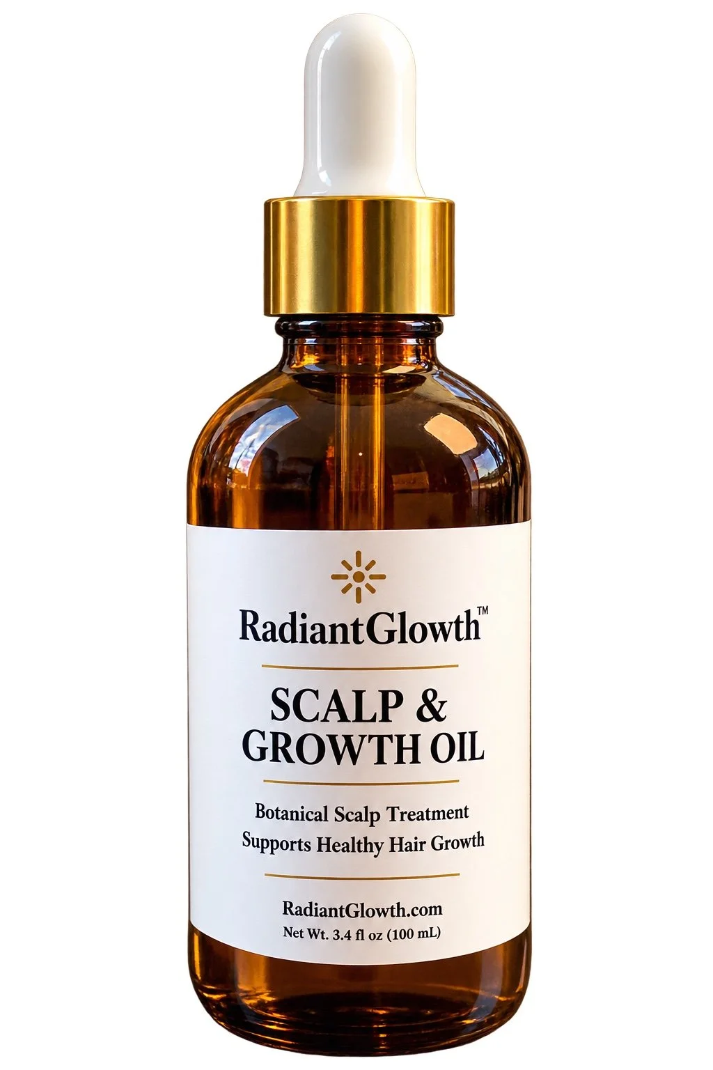Radiant Glowth Scalp & Growth Oil (Dry Scalp, Thinning Hair)