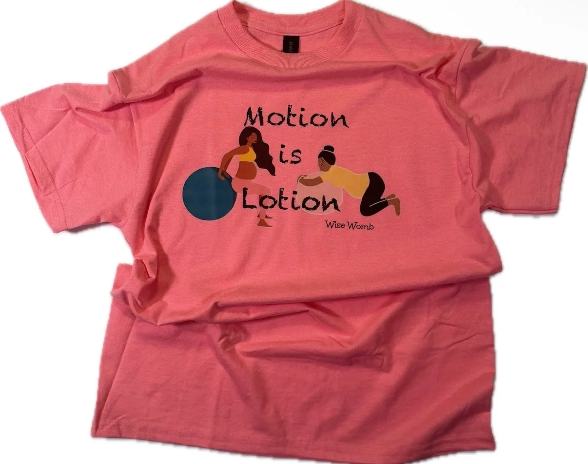 "Motion is Lotion" Tee (Pink)