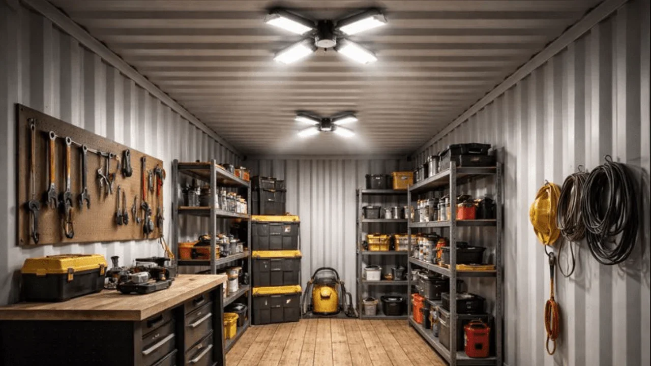 Smart Lighting Choices for Shipping Containers