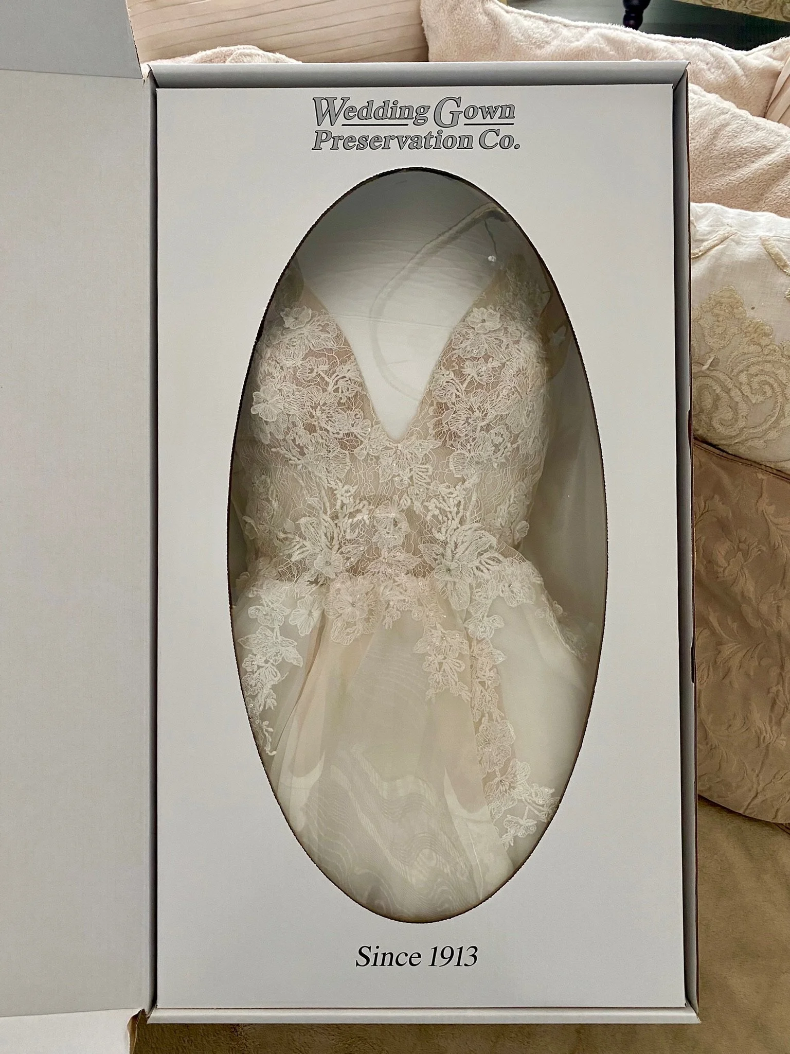 Wedding Dress Cleaning & Preservation