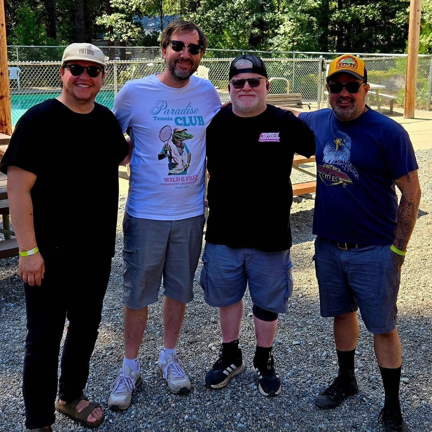 What an amazing weekend! Re-connected with so many of my favorite people. I got to join my brother Chandler on his set and was on the film crew with Matt Lopes for his documentary of Good Lucks 20 years together. @tgltso Thank you again for this week