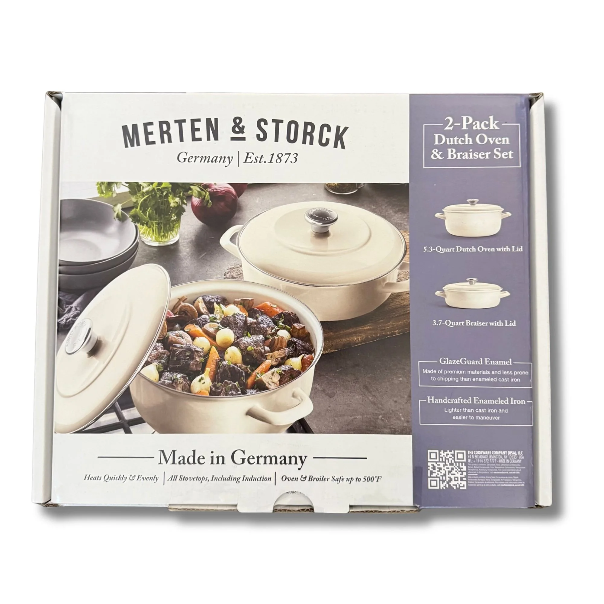Merten & Storck 2-Piece Cookware Set
