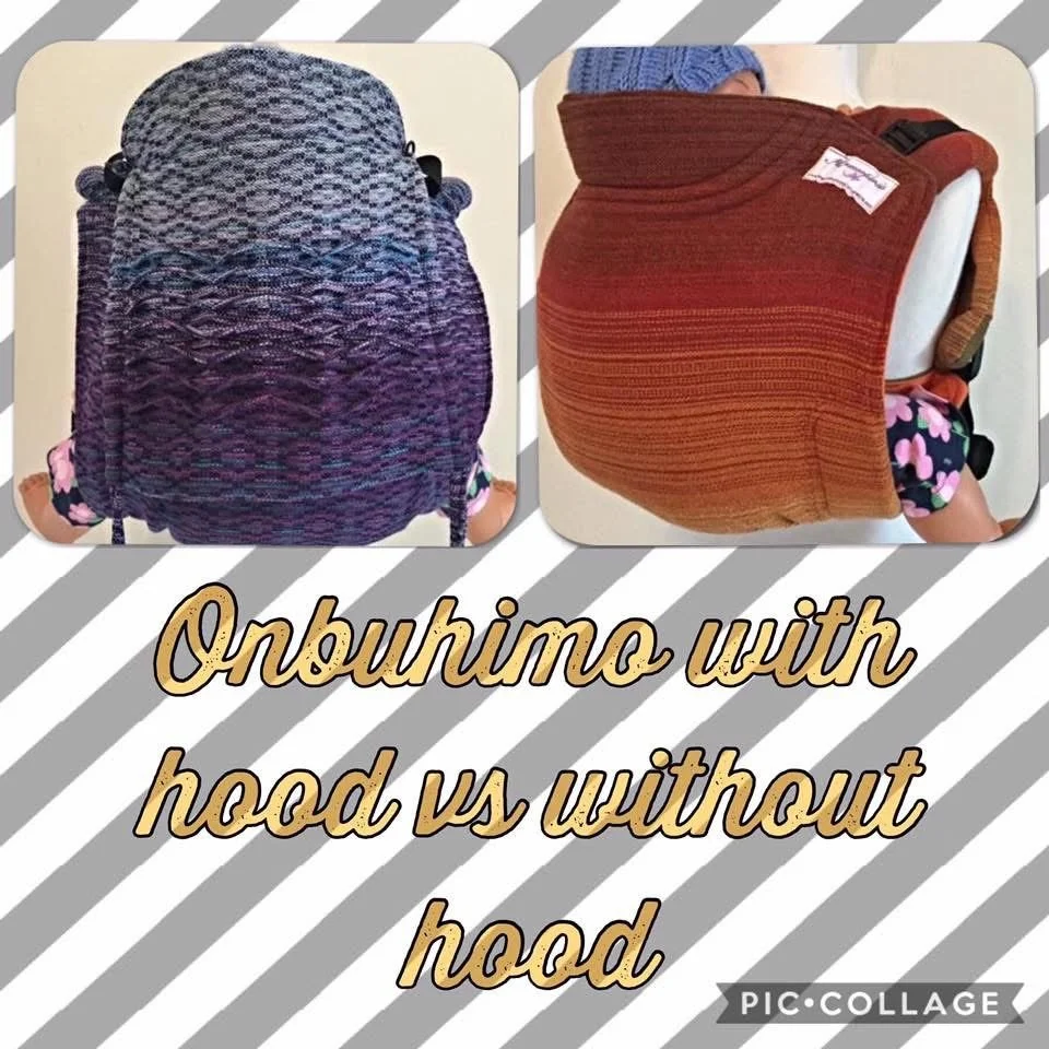 Comparison of a backpack with a hoodie and without a hoodie, showing the backpack worn with and without a hoodie for style or warmth.